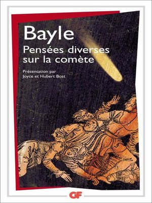 cover image of Pensées diverses sur la comète